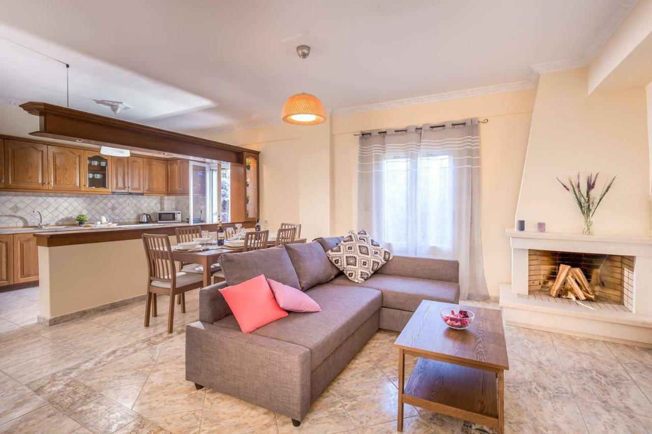 Spacious Maisonette - Roof Top View Of Corfu Port Mantouki Exterior foto